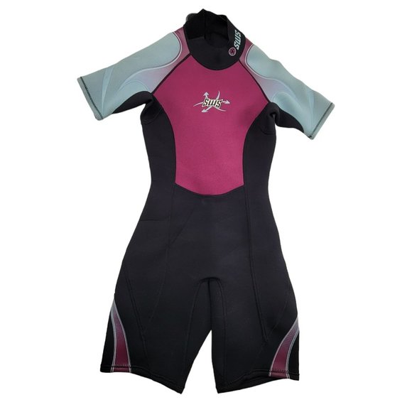 SWS | Other | Ski Warm Suit Sws Shorty Wetsuit Womens Size 6 Multisport ...